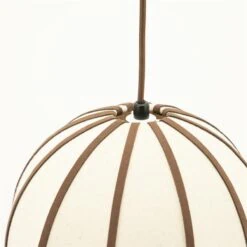 Cocoon 1-lichts Hanglamp lang Naturel