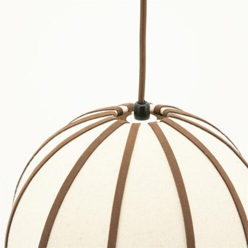Cocoon 1-lichts Hanglamp lang Naturel