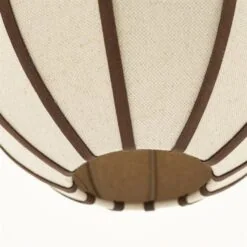 Cocoon 1-lichts Hanglamp lang Naturel