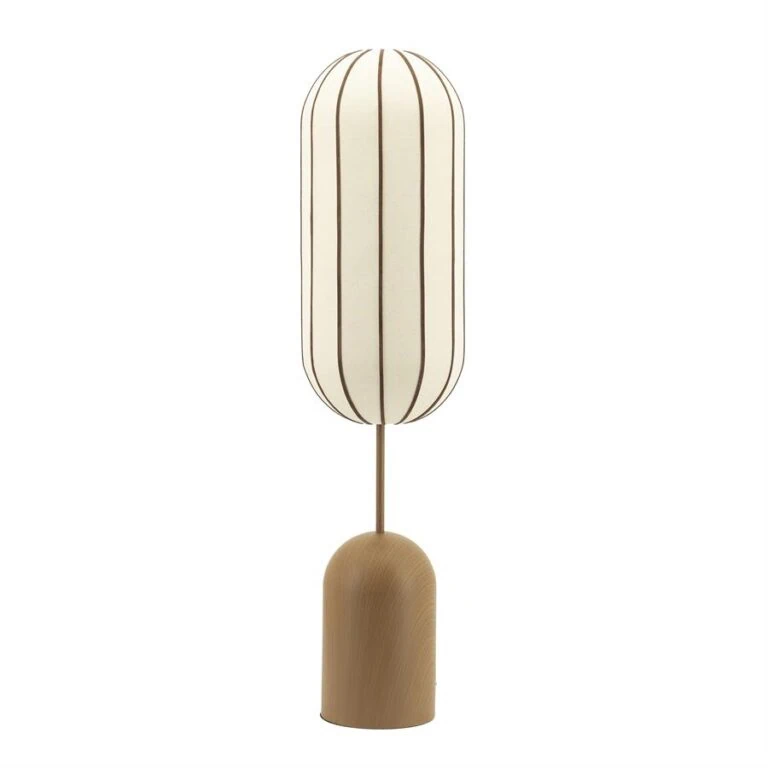 Cocoon 1-lichts Vloerlamp Bruin