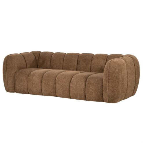 Cubetto Bank Bruin 220cm