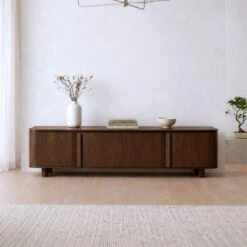 Jessy Tv Meubel Walnoot 195 cm