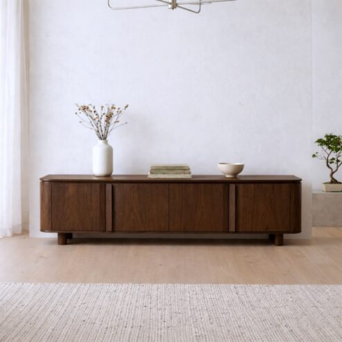 Jessy Tv Meubel Walnoot 195 cm