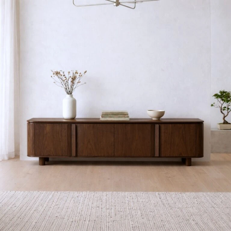 Jessy Tv Meubel Walnoot 195 cm