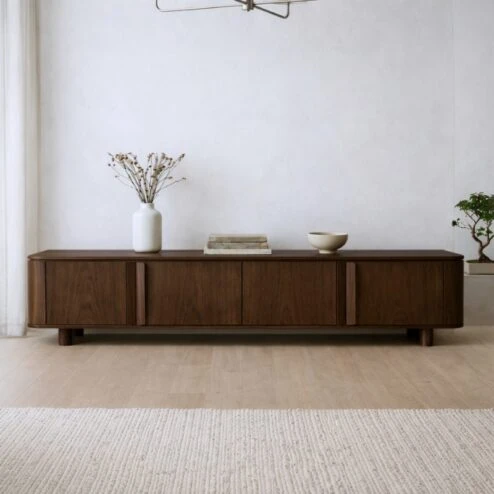 Jessy Tv Meubel Walnoot 235 cm