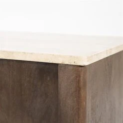 Dressoir Lio mangohout 3 deurs 200cm