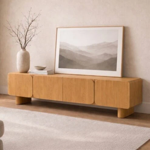 Elin tv meubel Naturel Pootjes 170 cm