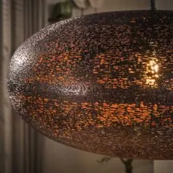 Florida 1-lichts Hanglamp koper 68cm