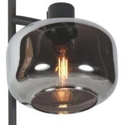 Gabriella 1-lichts Tafellamp Smoke Glas