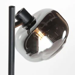 Gabriella 2-lichts Vloerlamp Smoke Glas