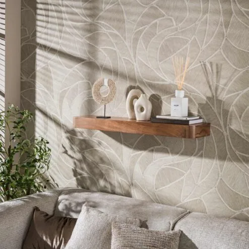 Giorgia Wandplank hoog Acaciahout Bruin 100cm