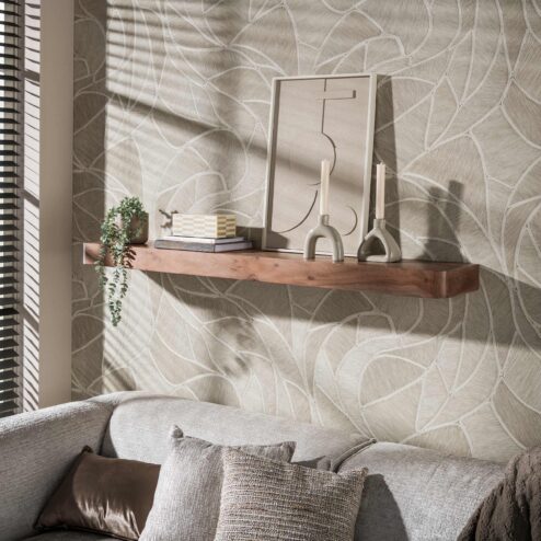 Giorgia Wandplank hoog Acaciahout Bruin 150cm