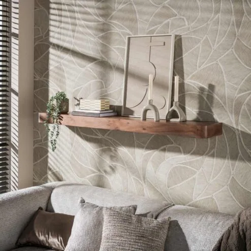 Giorgia Wandplank hoog Acaciahout Bruin 150cm