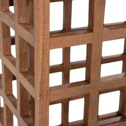 Heras Sidetable Bruin glas 140cm