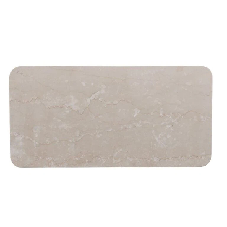 Inglegplank Koba Vakkenkast XL Beige Marmer Set van 4