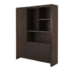 Inglegplank Koba Vakkenkast XL Bruin Marmer Set van 4