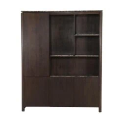 Inglegplank Koba Vakkenkast XL Bruin Marmer Set van 4