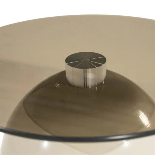 Irona Bijzettafel rond Beige 39cm