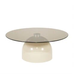 Irona Salontafel rond Large Beige 80cm