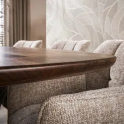 Jennie Eettafel deens ovaal Bruin 180cm