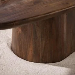 Jennie Salontafel deens ovaal Bruin 135cm