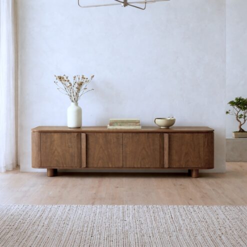 Jessy tv meubel 155 cm bruin