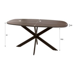 Kelvin-Eettafel-deens-ovaal-Acaciahout-150cm-9