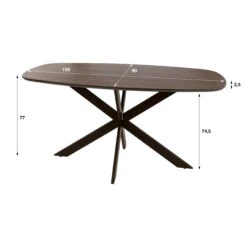 Kelvin-Eettafel-deens-ovaal-Acaciahout-150cm-9