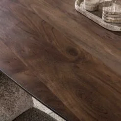 Kelvin Eettafel deens ovaal Acaciahout 215cm