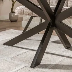 Kelvin Eettafel deens ovaal Acaciahout 215cm