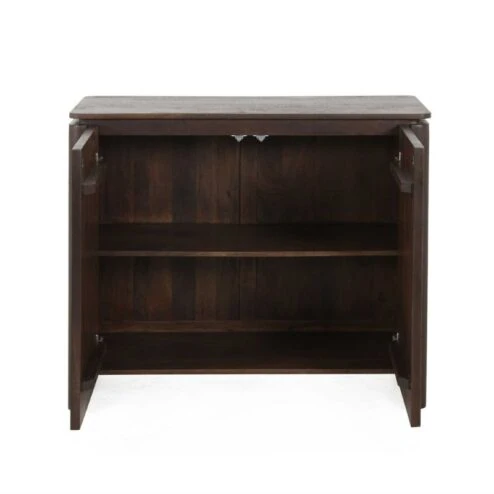 Koba Dressoir Bruin Mangohout 100cm