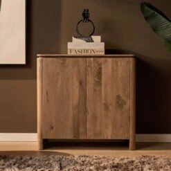 Koba Dressoir Naturel Mangohout 100cm (7)