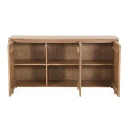 Koba Dressoir Naturel Mangohout 165cm