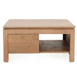 Koba Salontafel vierkant Naturel Mangohout 80cm