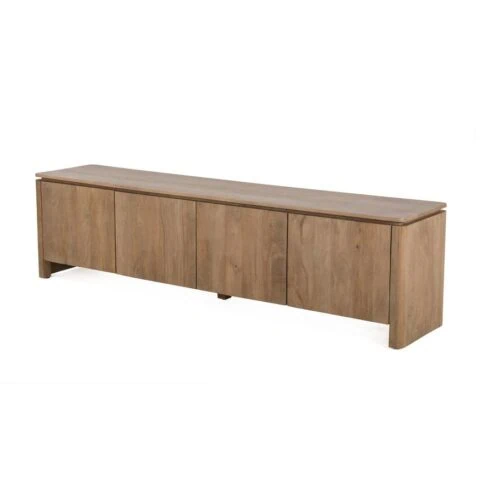 Koba Tv meubel Naturel Mangohout 210cm