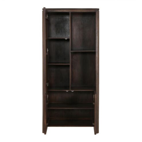 Koba Vakkenkast Bruin Mangohout 90cm