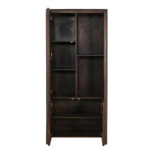 Koba Vakkenkast Bruin Mangohout 90cm