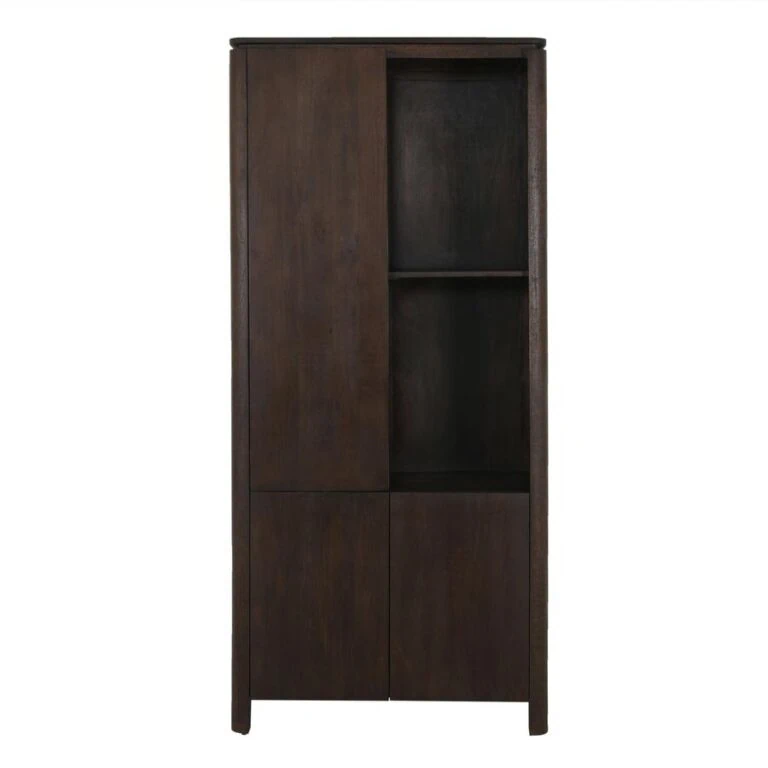 Koba Vakkenkast Bruin Mangohout 90cm