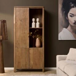 Koba Vakkenkast Naturel Mangohout 90cm