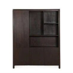 Koba Vakkenkast XL Bruin Mangohout 160cm