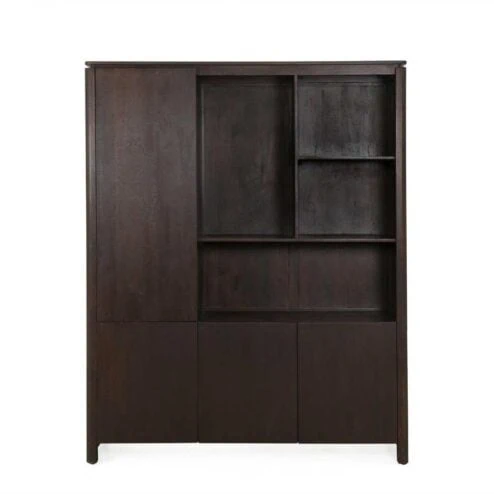 Koba Vakkenkast XL Bruin Mangohout 160cm