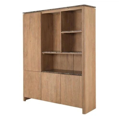 Koba Vakkenkast XL Naturel Mangohout 160cm