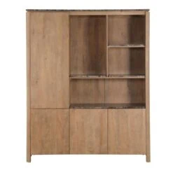 Koba Vakkenkast XL Naturel Mangohout 160cm