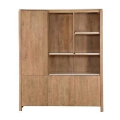 Koba Vakkenkast XL Naturel Mangohout 160cm