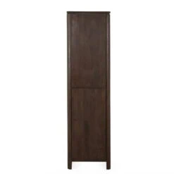 Koba Wandkast Bruin Mangohout 55cm