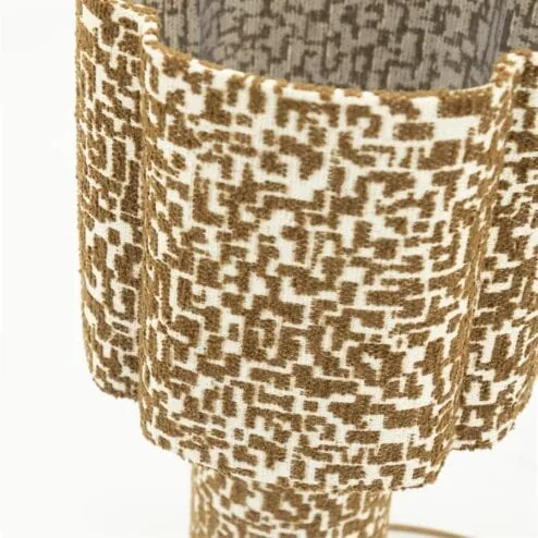 Lampi 1-lichts Tafellamp Bruin