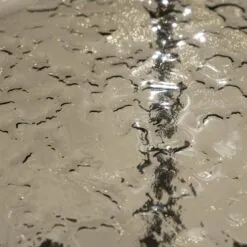 Liri Bijzettafel Bruin glas 43cm