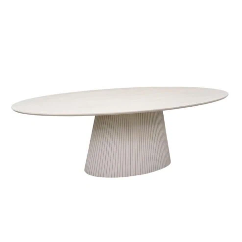 Livia Eettafel Ovaal Zand 240cm
