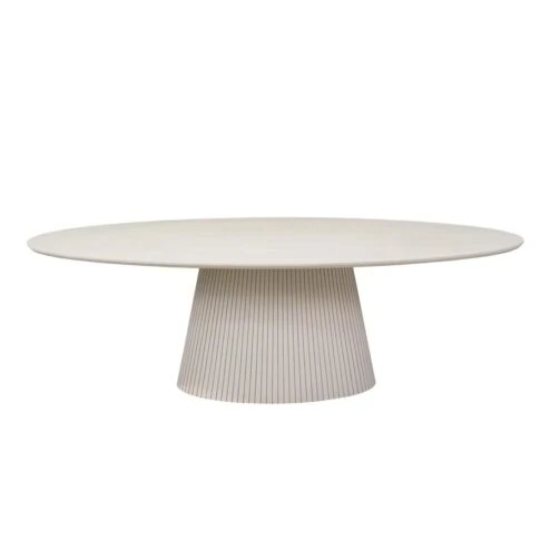 Livia Eettafel Ovaal Zand 240cm