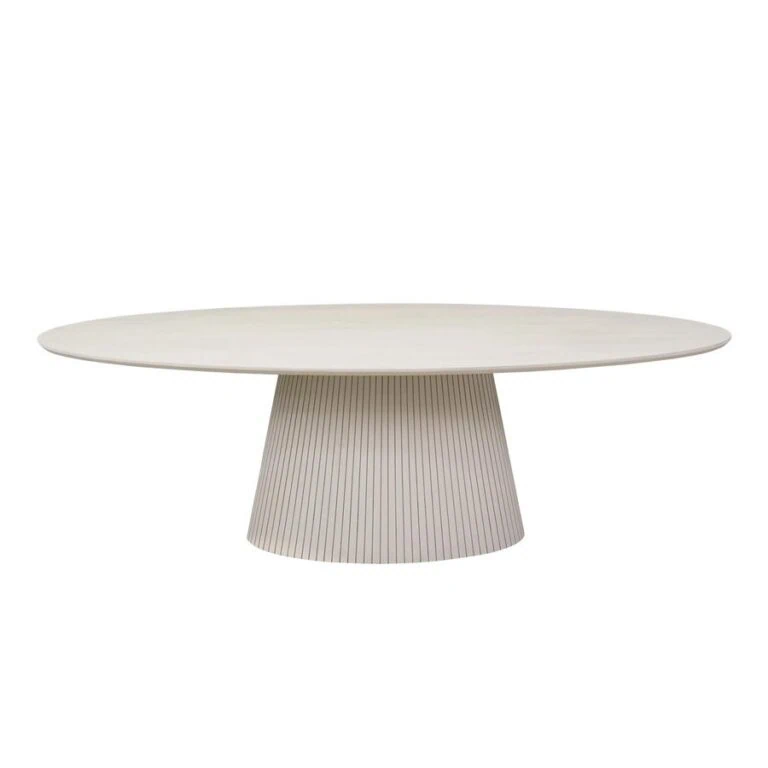 Livia Eettafel Ovaal Zand 240cm